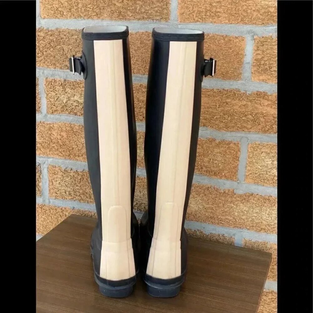 Hunter original stripe tall boots sz 8 - Picture 4 of 10